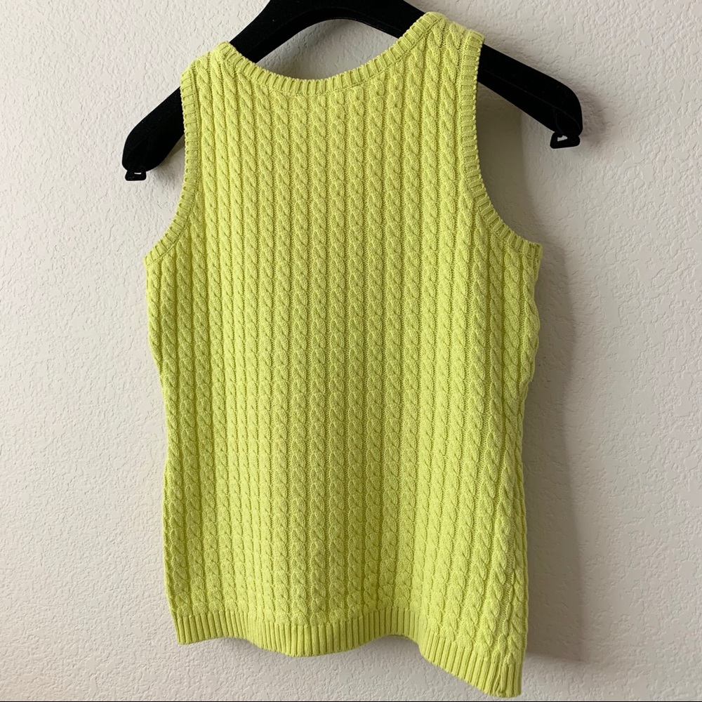 Bright cable knit top - Picture 11 of 14
